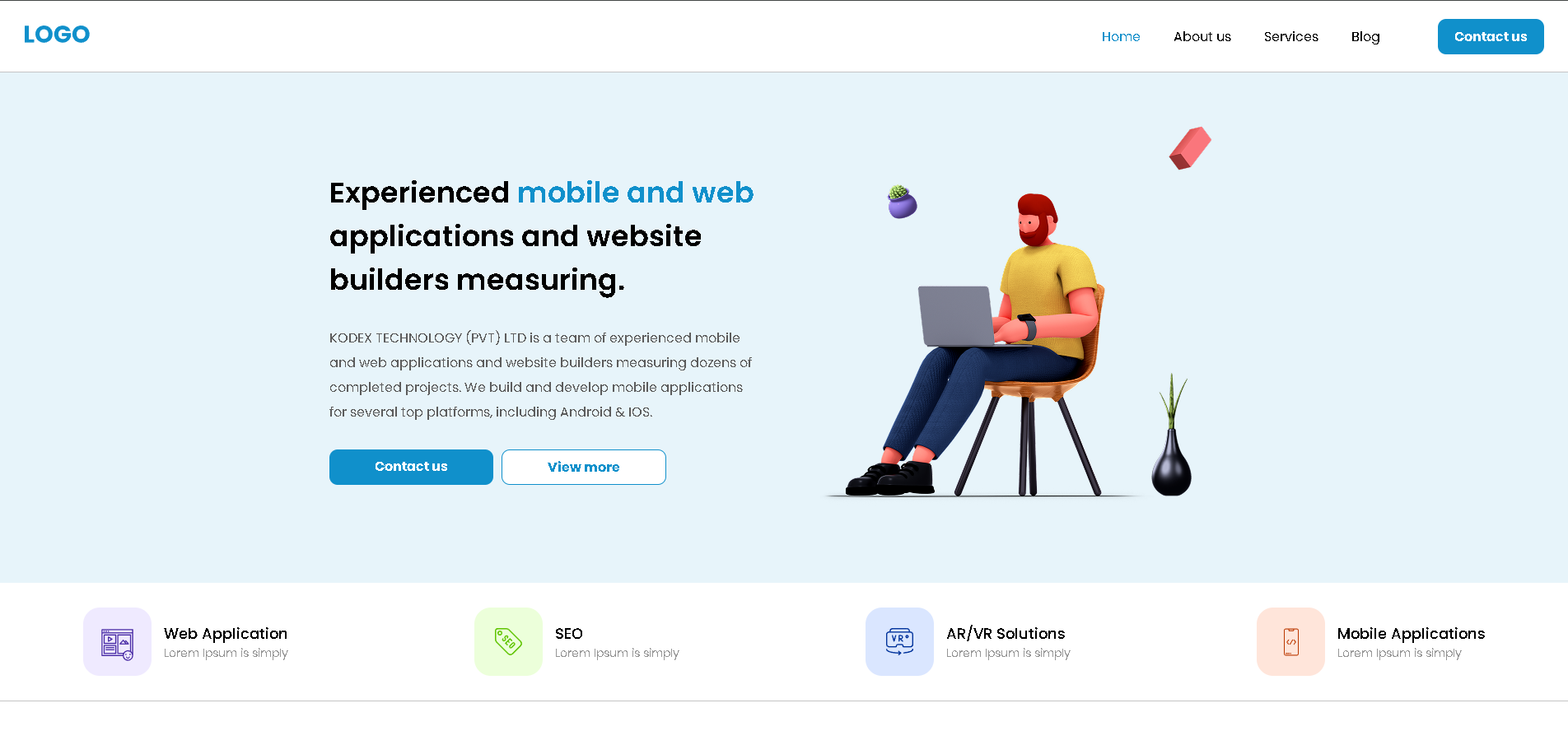 Preview do Projeto AgencyWeb