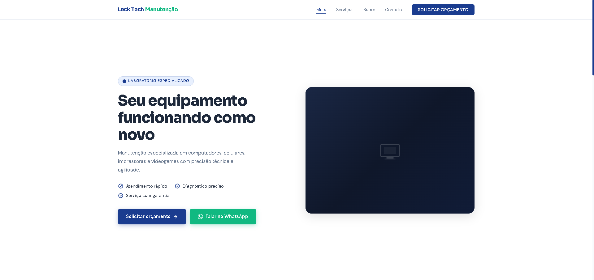 Preview do Projeto LeckTech